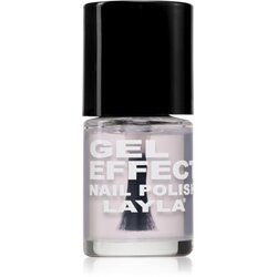 Layla Cosmetics Gel Effect gel lak za nokte bez korištenja UV/LED lampe nijansa n. 19 Top Coat 10 ml Cene