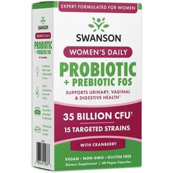 Swanson Women’s Daily Probiotic + Prebiotic FOS – Probiotik za Žene (35 mlrd CFU) Cene
