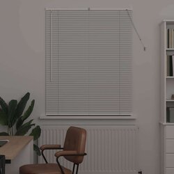 vidaXL Zavjesa za prozor sa zavjesama Ostalo Bijela 100 x 130 cm Aluminij Cijene