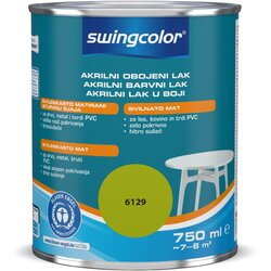 SWINGCOLOR Akrilni barvni lak Swingcolor (zeleno jabolko, svilnato mat, 750 ml) Cene