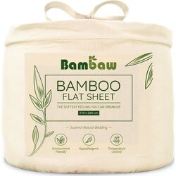 Bambaw Cozy Rjuha iz bambusa - 270 x 290 cm - Ivory Cene