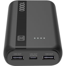 Cellular Line ENTRY 10000 mAh, črna prenosna baterija, (21674022) Cene