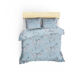 Mjoll Ranforce posteljina (240 x 220) Chicory Blue Cene