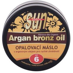 Vivaco Sun Argan Bronz Oil Suntan Butter SPF6 vodoodporno maslo za zaščito pred soncem z arganovim oljem za hitro porjavelost 200 ml Cene