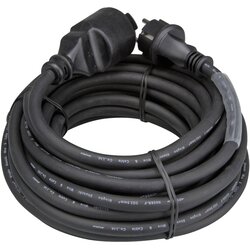 Perel EC10R25STBHQ tok podaljšek 16 A črna 10.00 m H05RR-F 3G 2\,5 mm², (20433946) Cene