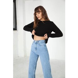 VATKALI Wide Leg Jeans Blue Cene