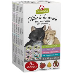 Granatapet Probno pakiranje: Filet à la carte 6 x 85g - Probno pakiranje (4 vrste) Cene