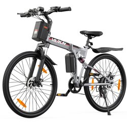 VARUN M26-3 PRO zložljivo električno gorsko kolo 26", polnovzmeteno, srebrno, (5000255665) Cene