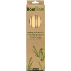 Bambaw kutija za slamke od bambusa - 12x 22 cm Cijene