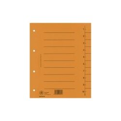 Pregrada kartonska A4 250g pk100 donau 8610001-12 narandžasta Cene
