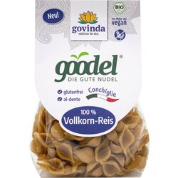  Goodel - Bio Conchiglie s polnozrnatim rižem - 250 g Cene
