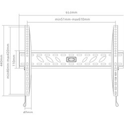 Gogen nosilec za TV FIXXL2 37 37-70 (178cm) Cene