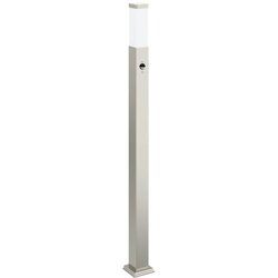 vidaXL Stebriček s senzorjem 110 cm nerjaveče jeklo IP44, (5000297037) Cene