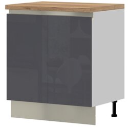 Jela spodnji element R-80-2K/5 za kuhinjo infinity (več barv)-antracit, visoki sijaj Cene
