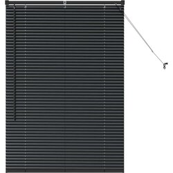 vidaXL Venecijanske žaluzije Črna 130 x 95 cm Aluminij, (5000178356) Cene