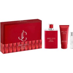 Jimmy_Choo Muški parfemski set Man Extreme EDP, 100ml+Losion za telo, 100ml+Mini parfem, 7.5ml Cene