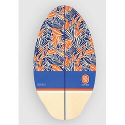 Skim One Wooden Skimboard 95 X 52 Bodyboard orange Cene
