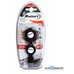 Bottari punjač adapter usb 6 nastavaka Cene