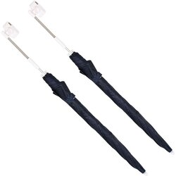  Kišobran s držačem 2 pcs Mornarsko plava Ø 105 x 86 cm - Modra Cijene