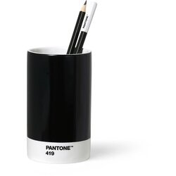 Pantone Črn keremičen lonček za svinčnike Cene
