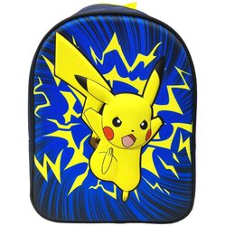 LA PLUME DOREE POKEMON - PIKACHU - JUNIOR nahrbtnik EVA 3D 32CM modre barve Cene
