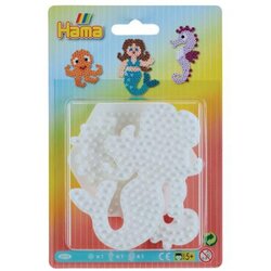 HAMA beads hama midi - podloge - šestkotnik, morski konjiček, morska deklica Cene