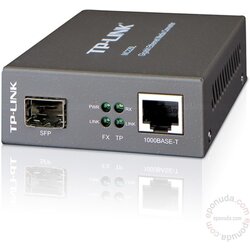 Tp-link Gigabitni mrežni konverter, SFP / LAN - MC220L, Sivi Cijene