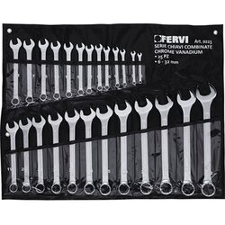 Fervi set okasto-viljuškastih ključeva 25 kom 6-32 mm Cene