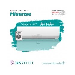  Inverter klima uređaj HISENSE WINGS HI NANO 12K-KB35YR3E -20C Cene
