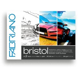 Fabriano Bristol, akvarel blok, A3, 250g, 20 lista, Fabriano Cene