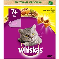 Whiskas 7+ Senior piščanec - Varčno pakiranje: 2 x 800 g Cene
