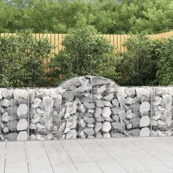  Gabionska košara s lukom 200x50x80/100 cm pocinčano željezo Cijene