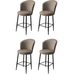 Hanah home set barskih stolica 4 komada Fora 240CHR1112 Cene