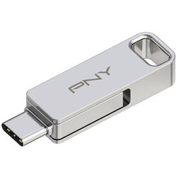 Pny Ključ USB-A 3.2/USB-C Duo Link 128 GB USB OTG 2 v 1, Srebrna, (5000065659) Cene
