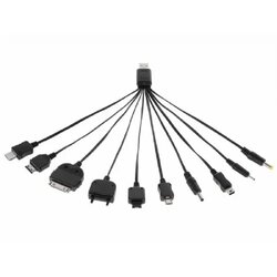 Cabletech USB polnilec univerzalni 10 tipov tel. Cene