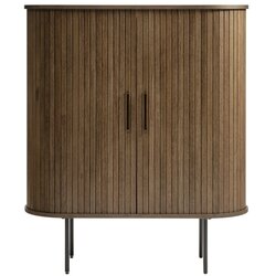Unique Furniture Smeđi ormarić u dekoru hrasta 100x118 cm Nola - Cene