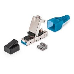 Keline Oklopljeni RJ45 konektor za direktnu terminaciju 22-27 AWG KE-FT45-C6AS Cene