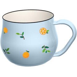 ENAMELIE šalica pia, 10 cm Cene