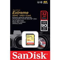 San Disk 32 GB SDHC Extreme 90MB/s UHS-I U3 Cene