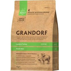 Grandorf Dog Adult Adult Mini Jagnjetina & Ćuretina 1kg Cene