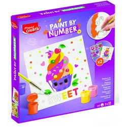 Maped Creativ SET BOJENJE PO BROJEVIMA - SWEET Cene