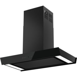 Siccabo otočna dekorativna kuhinjska napa NOVA BLACK O 90, 256249 Cene