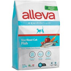 Alleva equilibrium fish sterilized cat 1.5 kg Cene