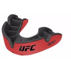 UFC Opro Self-Fit Silver Mouthguard, Red/Black, (20494483) Cene