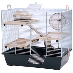 INTER-ZOO Pinky 3 Zinc Black - cage for a hamster Cene