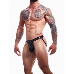 Cut4Men BL4CK05 Ergonomic Jockstrap Black L Cene