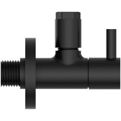Svijet kupaonica Kotni ventil Kos (½″, Premer: 10 mm, Črne barve) Cene