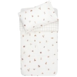 Jollein® posteljnina 2-delna 100x140 cm animal friends Cene