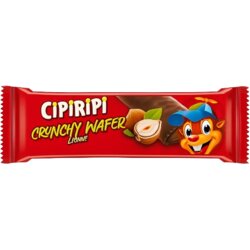 Cipiripi Čokoladica Crunchy wafer lešnik 23g Cene