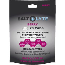 SALTOLYTE 20 tableta za žvakanje sa soli i elektrolitima - Berry Cene